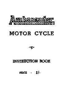 1949 Ambassador Series III instruction book