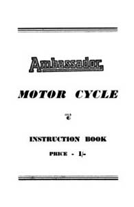 1954 Ambassador Popular & Embassy instruction book