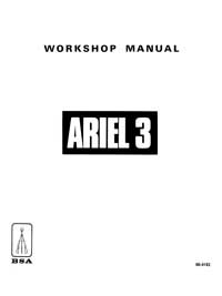 BSA Ariel 3 Workshop manual