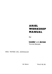 Ariel leader & arrow workshop manual