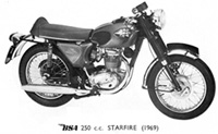 BSA 1969 250cc Starfire