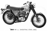 BSA 1969 441 Shooting star