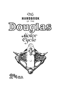 1922 Douglas 2 3/4 h.p. Lightweight W21 handbook