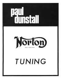 Paul Dunstall Tuning Manual for 650-750cc models