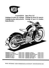 NSU MAX parts book 