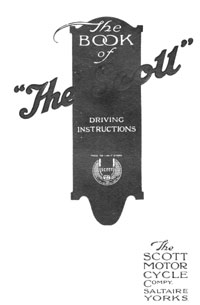 1928 Scott instruction book