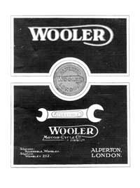 1920 Wooler sales catalogue with instructions